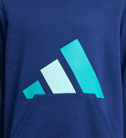 adidas Performance Hættetrøje - J BL FT HD 280 - DKBLUE/PURTEA/H