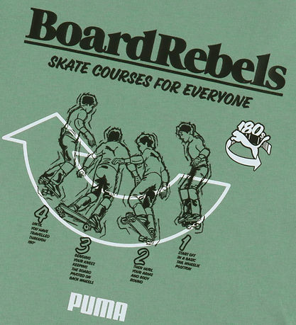 Puma T-Shirt - MID90S Graphic - Grøn