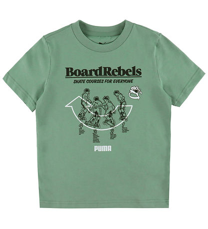 Puma T-Shirt - MID90S Graphic - Grøn
