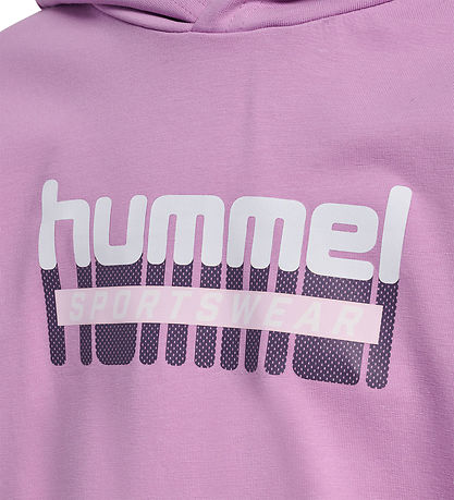 Hummel Hættetrøje - hmlTUKAS - Smoky Grape