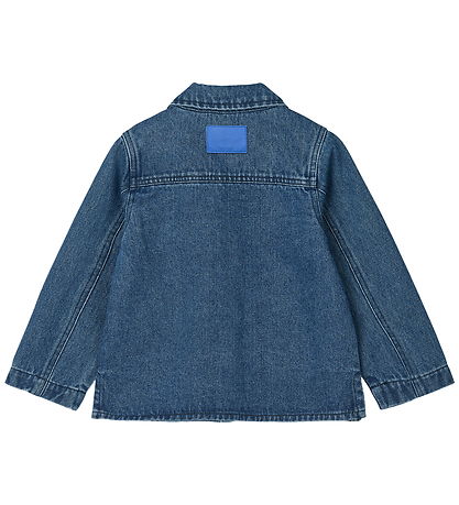 Liewood Denimjakke - Kinsley Placement - Medium Blue Denim