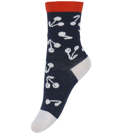 Liewood Strømper - 3-pak - Silas - Cherry Blossom/Classic Navy