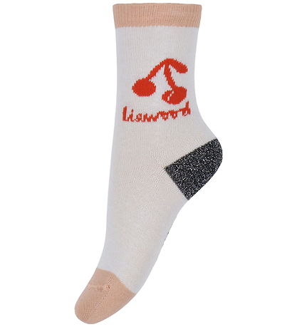 Liewood Strømper - 3-pak - Silas - Cherry Blossom/Classic Navy