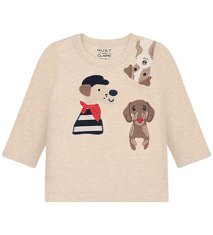 Hust and Claire Bluse - August Dogs - Wheat Melange
