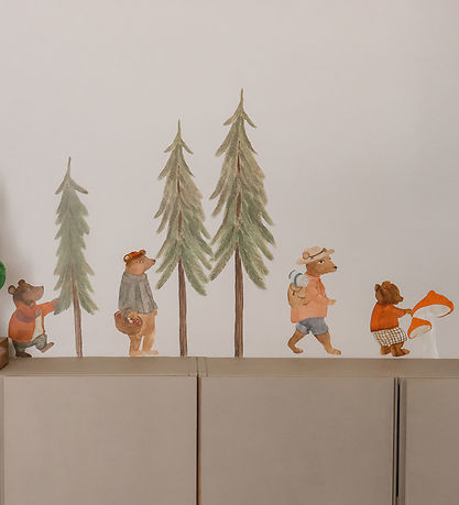 That's Mine Wallstickers - Fyrretræer - 3 stk. - Small