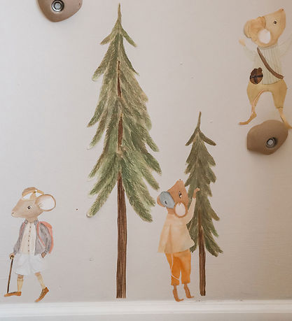 That's Mine Wallstickers - Fyrretræer - 3 stk. - Small