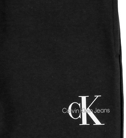Calvin Klein Sweatpants - Monogram Logo - Ck Black
