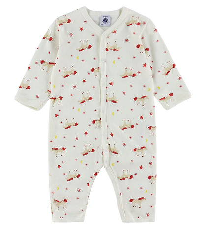 Petit Bateau Natdragt - Milk m. Stjerner og Heste