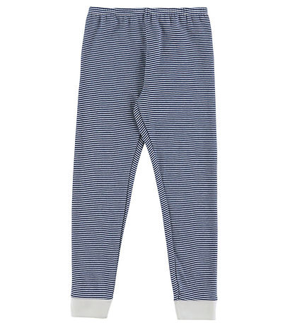 Petit Bateau Nattøj - 2-Delt - Olympic/Marshmallow