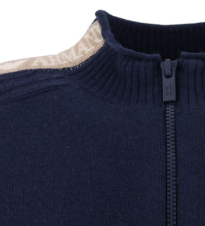 Emporio Armani Cardigan - Strik - Uld - Naval Academy