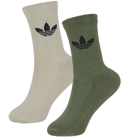 adidas Originals Strømper - TR CREW S - 6-pak - Beige/Grøn/Blå