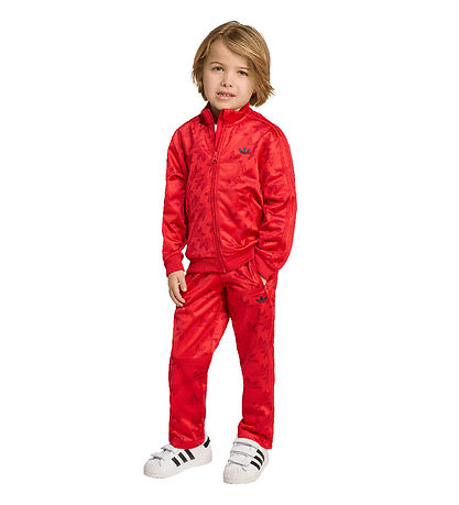 adidas Originals Træningssæt - Firebird TS - Rød