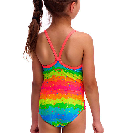 Funkita Badedragt - Printed One Piece - UV50+ - Melting Mayhem