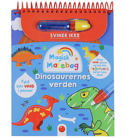 Forlaget Bolden Magisk Malebog - Dinosaurnes Verden
