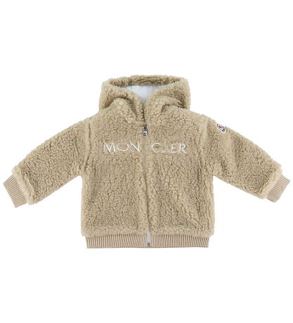 Moncler Fleecejakke - Brun