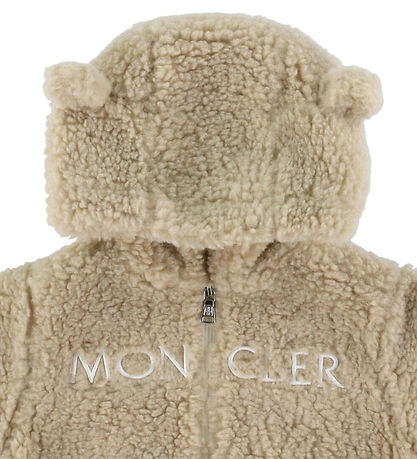 Moncler Fleecejakke - Brun