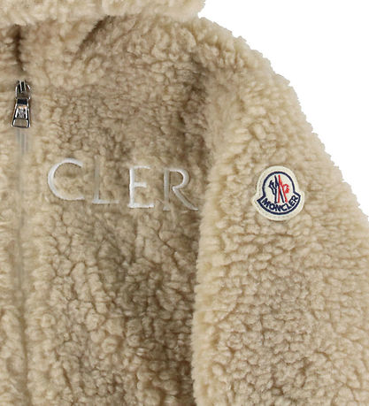 Moncler Fleecejakke - Brun