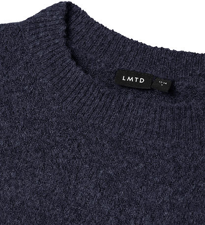 LMTD Bluse - Strik - Noos - NlfOdet - Dark Sapphire