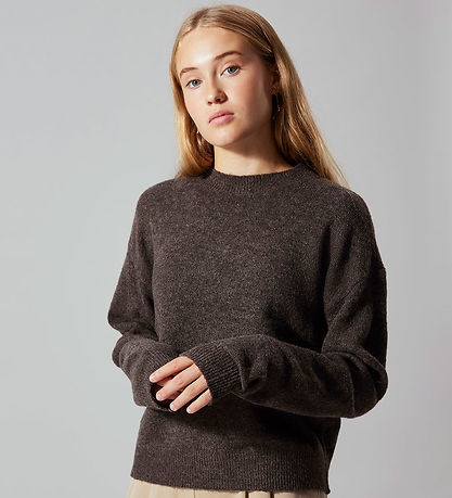 LMTD Bluse - Strik - Noos - NlfOdet - Chocolate Brown