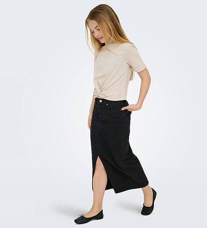 Kids Only Nederdel - KogSiri - Washed Black