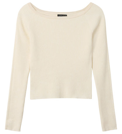 LMTD Bluse - Strik - NlfLarin - Antique White