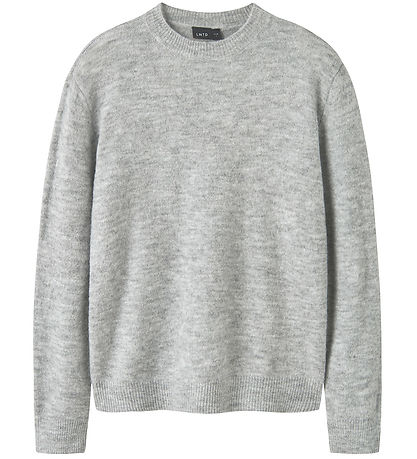 LMTD Bluse - Strik - NlmOdett - Light Grey Melange