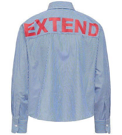 Kids Only Skjorte - KogEma - Bright White/Mazarine Blue