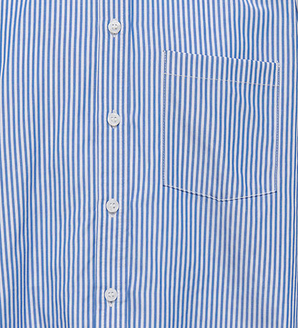 Kids Only Skjorte - KogEma - Bright White/Mazarine Blue