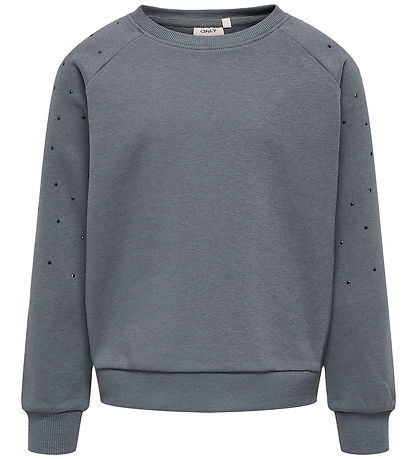 Kids Only Sweatshirt - KogKiara - Blackened Pearl/Rhinestone