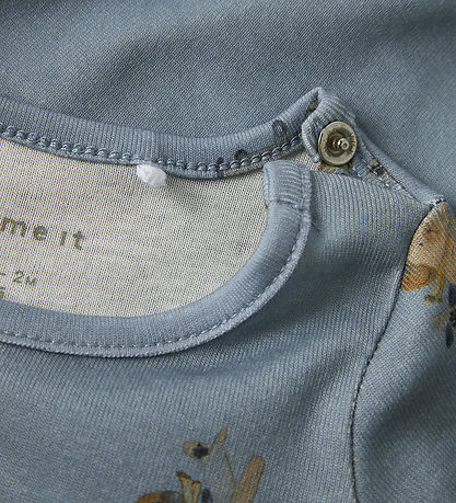 Name It Body l/æ - NbmKinok - Dusty Blue