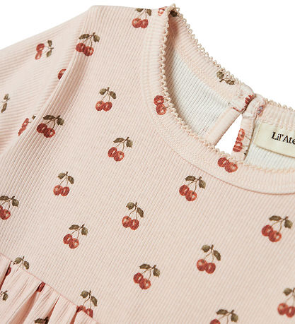 Lil Atelier Kjole - NmfLavo - Silver Peony