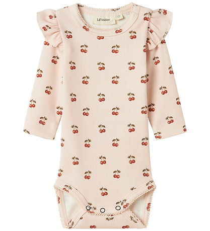 Lil Atelier Body l/æ - NbfLavo - Silver Peony