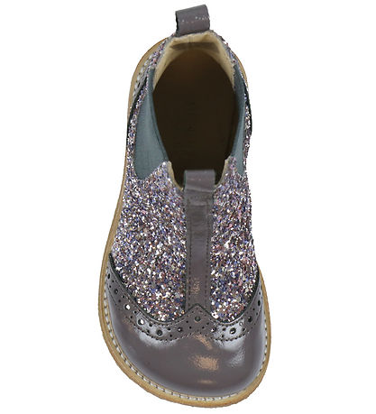 Angulus Støvler - Chelsea - Lavender/Pastel m. Glitter