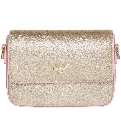 Emporio Armani Skuldertaske - Champagne m. Glimmer