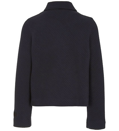 Emporio Armani Cardigan - Rib - Navy