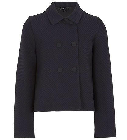Emporio Armani Cardigan - Rib - Navy