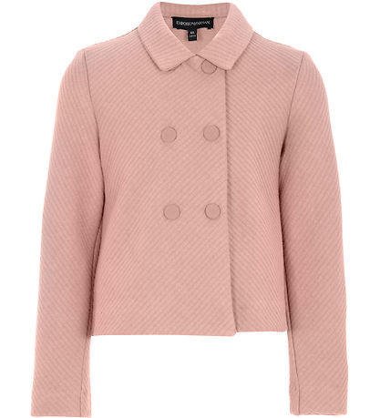 Emporio Armani Cardigan - Rib - Mahogany Rose