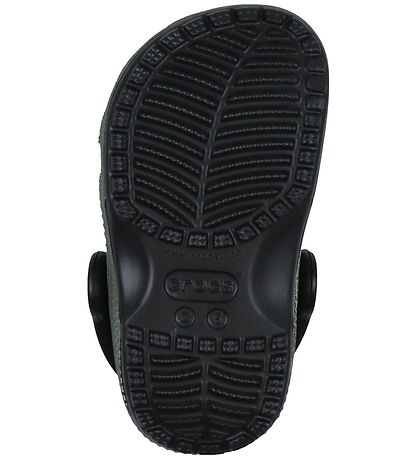 Crocs Sandaler - Classic IAM Scary Dino - Sort/Grøn