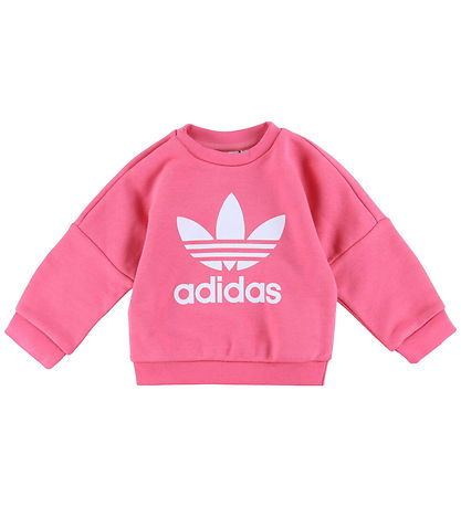 adidas Originals Sweatsæt - Loose Crew Set - Pnkfus