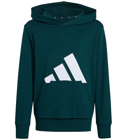 adidas Performance Hættetrøje - J BL FT HD - Aurivy/White