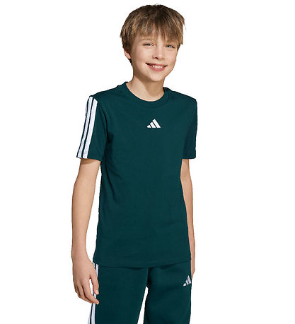 adidas Performance T-shirt - J 3S - Aurivy/White