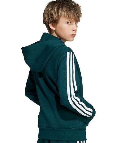 adidas Performance Cardigan - J 3S FL FZ HD - Airivy/White