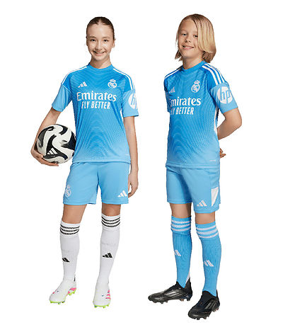 adidas Performance Fodboldsæt - Real H GK - Blubrs/Rayblu