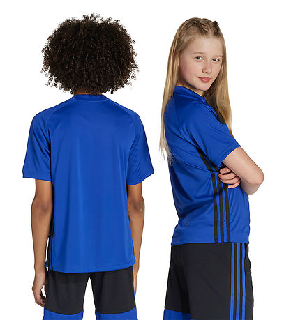 adidas Performance T-shirt - Tiro ES - Selubl/Black/Creyel