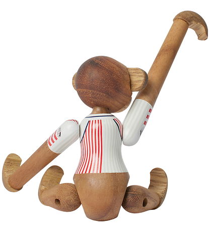Kay Bojsen Træfigur - Abe -  DBU 86 Away - Mini - Teak/Limba