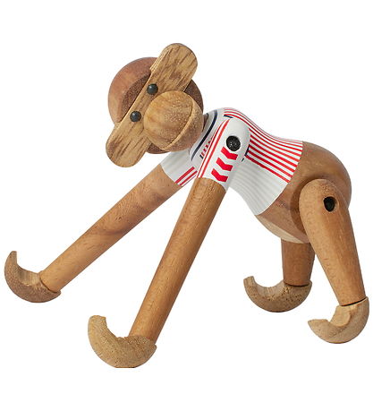 Kay Bojsen Træfigur - Abe -  DBU 86 Away - Mini - Teak/Limba
