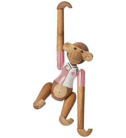 Kay Bojsen Træfigur - Abe -  DBU 86 Away - Mini - Teak/Limba