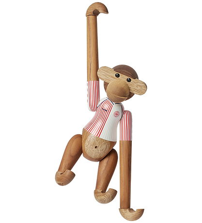 Kay Bojsen Træfigur - Abe DBU 86 Away - Lille - Teak/Limba