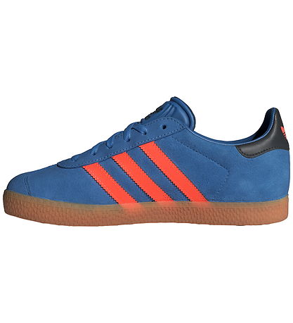 adidas Originals Sko - Gazelle J - Focblu/Sorang/Cblack