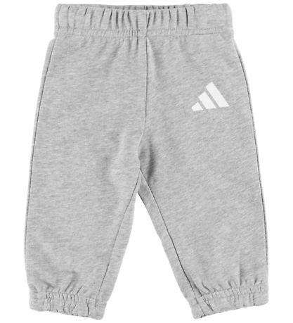 adidas Performance Sweatsæt - I BL FT Jog - Mgreyh/White